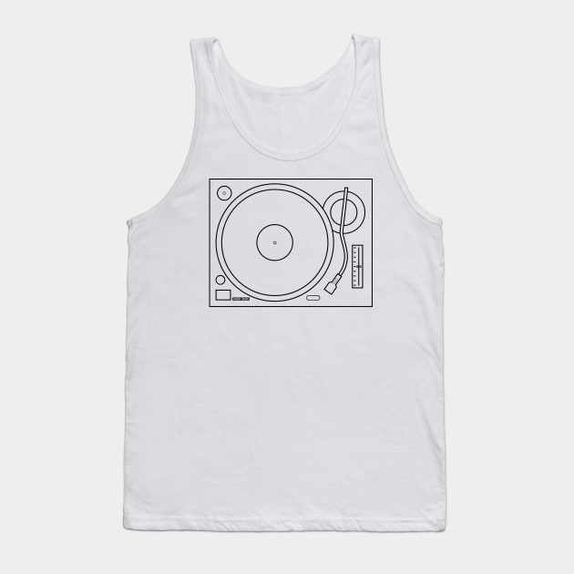 Turntable Tank Top by soundlab